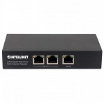 Intellinet 561266 tinklo komutatorius Ne-valdomas Gigabit Ethernet (10/100/1000) Maitinimas per Eternetą (PoE) Juoda