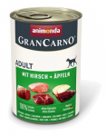 ANIMONDA GranCarno Adult Pork with venison and apple - &scaron;lapias maistas &scaron;unims - 400g