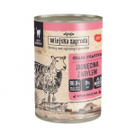 WIEJSKA ZAGRODA Lamb with krill - &scaron;lapias kačių maistas - 400g