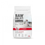 VETEXPERT Raw Paleo Ultra Mini Puppy Beef - sausas maistas mažų veislių &scaron;uniukams - 8 kg