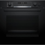 Bosch Oven | HRG578BB7 | 71 L | Electric | Pyrolysis | Knobs | Steam function | Height 59.5 cm | Width 59.4 cm | Black