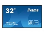 IIYAMA LH3241S-B2 32inch 1920x1080 FHD IPS panel 350cd/m2 1200:1 Static Contrast 8ms Landscape or Portrait mode