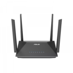 Asus RT-AX52 Pro AX3000 AiMesh wireless router | 802.11ax | 574/2402 Mbit/s | Ethernet LAN (RJ-45) ports 3 | Mesh Support Yes | MU-MiMO No | No mobile broadband | Antenna type External