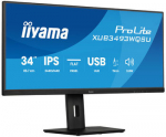 IIYAMA XUB3493WQSU-B6 34inch UW IPS-panel 3440x1440 120Hz 21:9 400cdm 1000:1 1ms
