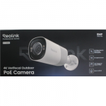 SALE OUT. Reolink PCRPB4K02 Smart 4K 133&deg; View PoE Bullet Camera with 5&times; Optical Zoom | Reolink Smart 4K 133&deg; View PoE Camera with 5&times; Optical Zoom | RP-PCB8MZ | 24 month(s) | Bullet | 8 MP | F2.7-13.5mm/F1.6 | IP67 | H.265/H.264 | Micro SD, Max. 512  ...