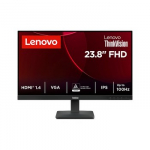 Lenovo ThinkVision S24-4e kompiuterio monitorius 60,5 cm (23.8") 1920 x 1080 pikseliai &bdquo;Full HD&ldquo; LED Juoda