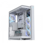 ASUS ROG CRONOX GR801 CURVE TG ARGB WHITE &bdquo;Midi Tower&ldquo; Balta