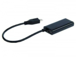 GEMBIRD A-MHL-003 adapter MHL-> HDMI F +MICRO USB BF 11pin smartfon to TV HD+power supply