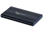 GEMBIRD EE2-U2S-5 HDD/SSD enclosure for 2.5 SATA - USB 2.0 Aluminium Black