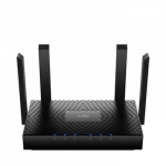 Cudy WR3000 belaidis mar&scaron;rutizatorius Gigabitinis eternetas Dviguba juosta (2,4 GHz / 5 GHz) Juoda
