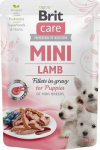 BRIT Care Mini Puppy Lamb - &Scaron;lapias maistas &scaron;unims - 85 g