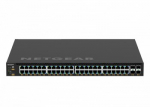 NETGEAR M4350-48G4XF Valdomas L3 Gigabit Ethernet (10/100/1000) Maitinimas per Eternetą (PoE) 1U Juoda
