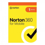 Norton 360 Mobile antivirusinės programos nauja elektroninė (ESD) licencija 1 metams 1 vartotojui (1 įrenginiui)