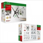 BARKAN BM331, 13 and quot;-65 and quot; TV, 3 lankstų, sieninis, juodas and nbsp;