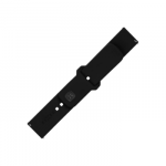 Fixed | Sporty Strap Set with Quick Release 22mm for smartwatch | 160-235 mm | Black | Silicone