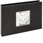 Albumas WALTHER MA-349-B Beyond black 10x15 12| ki&scaron;eninis |kietas vir&scaron;elis| juodi lapai|klijuotas