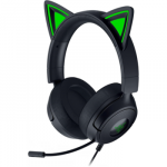 [Atidaryta pakuotė] Razer Kraken Kitty V3 X Wired Over-Ear Gaming Headset with Microphone - Black