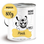 PAKA ZWIERZAKA Pepe Pork - drėgnas ėdalas &scaron;unims - 800g