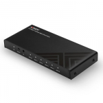 AV Jungiklis - LINDY 5 Prievadų HDMI 18G Jungiklis, 4K@60Hz, Juodas
