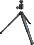GOPRO TRIPOD + BALLHEAD WITH COLLAPSIBLE ALUMINUM DESIGN