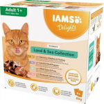 IAMS DELIGHTS Land and Sea Collection in Gravy box &ndash; &scaron;lapias pa&scaron;aras katei &ndash; 8x85g