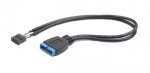 GEMBIRD adapter USB 3.0 FP - USB 2.0 MB 30 cm