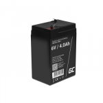 GREEN CELL Battery AGM 6V 4.0 Ah