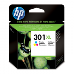 HP 301XL original Ink cartridge CH564EE BA3 tri-colour high capacity 330 pages 1-pack