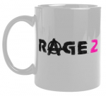 Rage 2 "Logo" White puodelis
