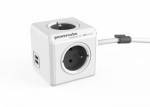 PowerCube USB Extended 1,5m 2402 Grey