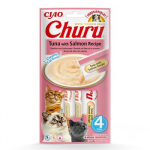 INABA Churu tunas su la&scaron;i&scaron;a - skanėstas katėms - 4x14 g