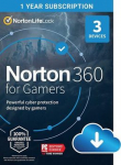 Norton 360 for Gamers antivirusinės programos nauja elektroninė (ESD) licencija 1 metams 1 vartotojui (3 įrenginiams)