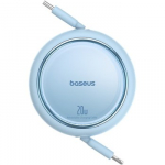 Baseus Free2Pull - 20 W USB-C į Lightning i&scaron;traukiamas kabelis, 1 m (mėlynas)