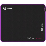 Lorgar Main 315, Gaming mouse pad, High-speed surface, Purple anti-slip rubber base, size: 500mm x 420mm x 3mm, weight 0.39kg