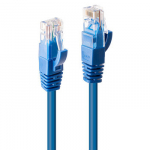 Tinklo Kabelis - LINDY Cat.6 U/UTP Tinklo Kabelis, RJ45, M/M, 250MHz, 7.5 m, Mėlynas