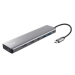 Trust 25661 sąsajos &scaron;akotuvas C tipo USB Aliuminis