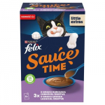PURINA Felix Sauce Time - &scaron;lapias kačių maistas - 6x40g