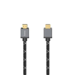 Laidas Hama Ultra High Speed, 8K, gold plated, m, black/gray