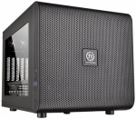 THERMALTAKE Core V21 Micro ATX Tower black I/O Port 2xUSB3.0 1xHD Audio Side window 5 expansion slots cases be stacked
