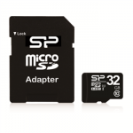 SILICON POWER memory card Micro SDHC 32GB Class 10 + Adapter