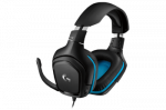 Logitech G432 7.1 Surround Sound Wired Gaming Headset, USB, Leatherette