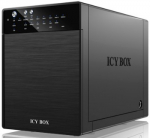 ICY BOX IB-RD3640SU3 External 4x3.5inch USB 3.0 eSATA Host RAID 0 1 3 5 10 Black