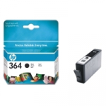 HP 364 original Ink cartridge CB316EE BA1 black standard capacity 6ml 250 pages 1-pack with Vivera Ink cartridge