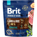 BRIT Premium by Nature Sensitive Lamb and Rice - sausas maistas &scaron;unims - 1 kg