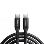 CABLE USB-C TO USB-C 1.5M 60W/HQ BLACK BUCM-CM15AB AXAGON