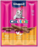 VITAKRAFT CatStick Mini with poultry and liver - skanėstas katėms - 3 vnt