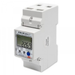 Qoltec 50882 Vienfazis elektroninis energijos suvartojimo matuoklis DIN bėgiui | Wi-Fi | TUYA | 230V | LCD