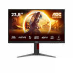 AOC 24G4HA 200Hz LED GAMING monitorius su garsiakalbiais ir IPS technologija (nVIDIA G-Sync suderinama) | 23.8 colių | FULL HD (1920x1080, 16:9, 93ppi) | Reakcijos laikas: 0.5ms (MPRT) | 178&deg;/​178&deg; | Jungtys: DisplayPort, HDMI, 3.5mm | Pakreipiamas,  ...