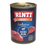 RINTI Singlefleisch Exclusive Horse - drėgnas ėdalas &scaron;unims - 400g