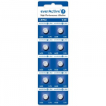 ALKALINE MINI BATTERIES AG5 BLISTER 10 PCS.